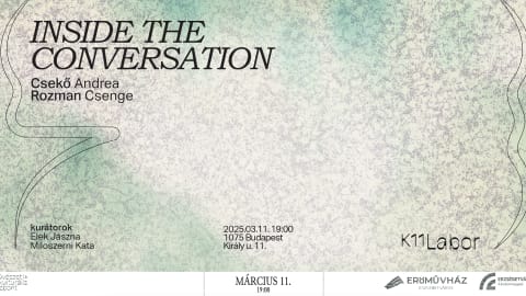 Inside the Conversation – kiállításmegnyitó
